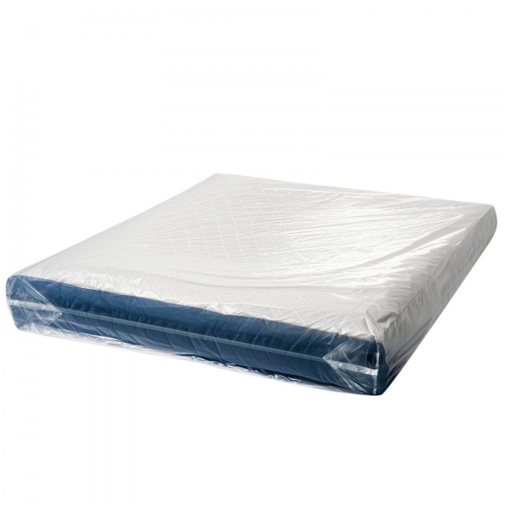 VEVOR Plastic Mattress Bag, 2 Mil Thick Mattress Storage Bag, Wear-Resistant and Waterproof Plastic Bed Cover with Reinforced Corner Design, Heavy-Duty Mattress Moving Supplies (2 Pack, Queen Size)