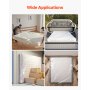 Plastic Mattress Bag 2 PK Bed Cover for Moving and Storage (2 Mil & Queen Size)