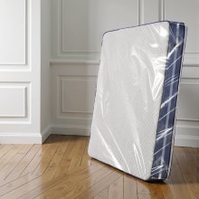 Plastic Mattress Bag 2 PK Bed Cover for Moving and Storage (2 Mil & Queen Size)