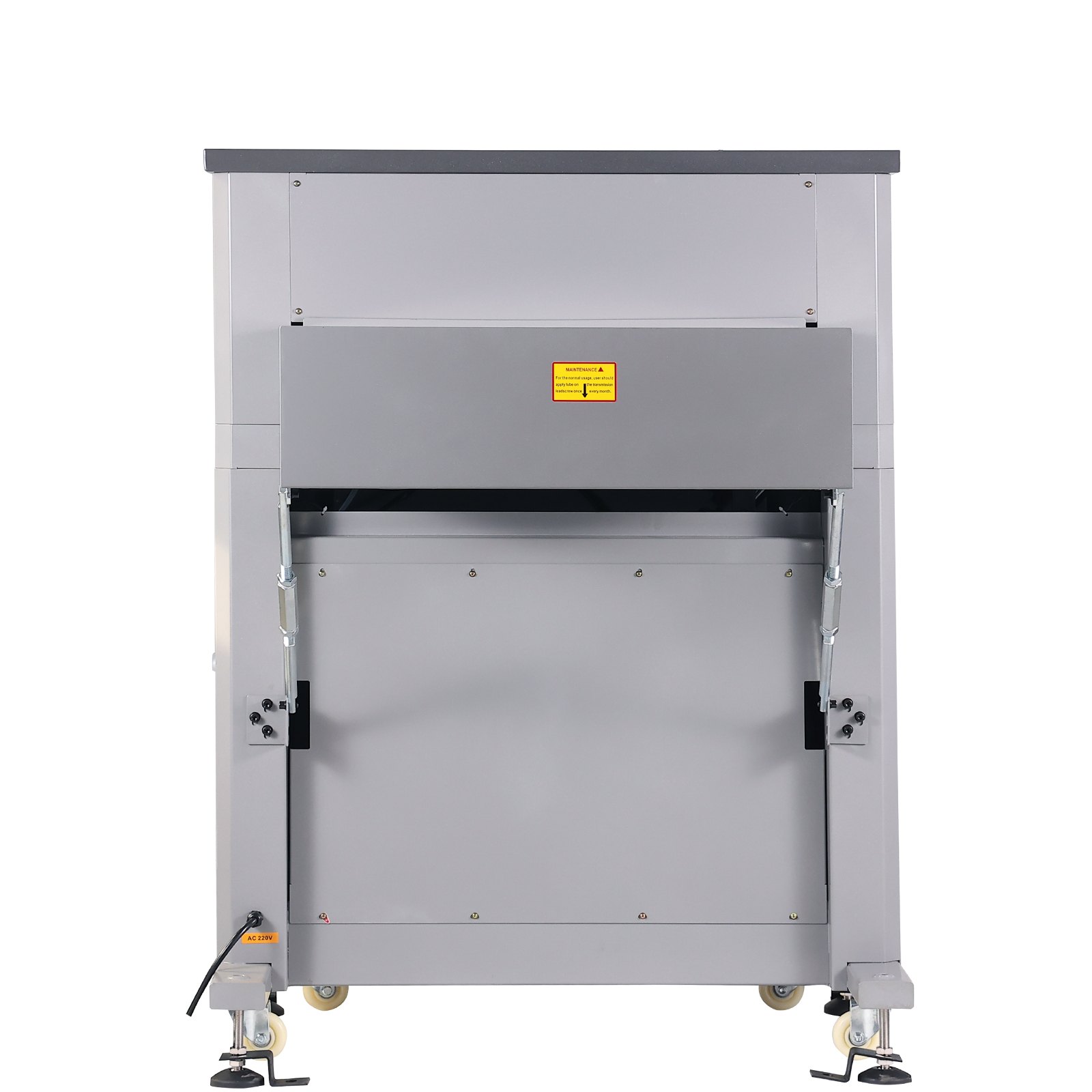 VEVOR Electric Hydraulic Paper Cutter 660.4 mm Cutting Width 80 mm Thickness 177.8 mm Screen