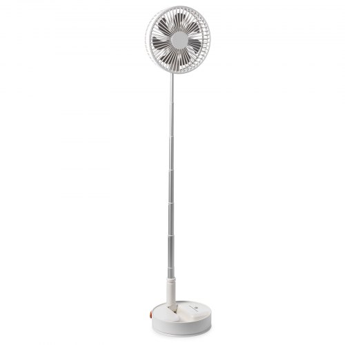 CooCoCo 10" Foldable Portable Fan, 7200mAh Battery Operated Rechargeable Fan, Height Adjustable Oscillating Fan With Remote Control Standing Fan For Bedroomcordless Quiet Travel Fan Home Office - View #5