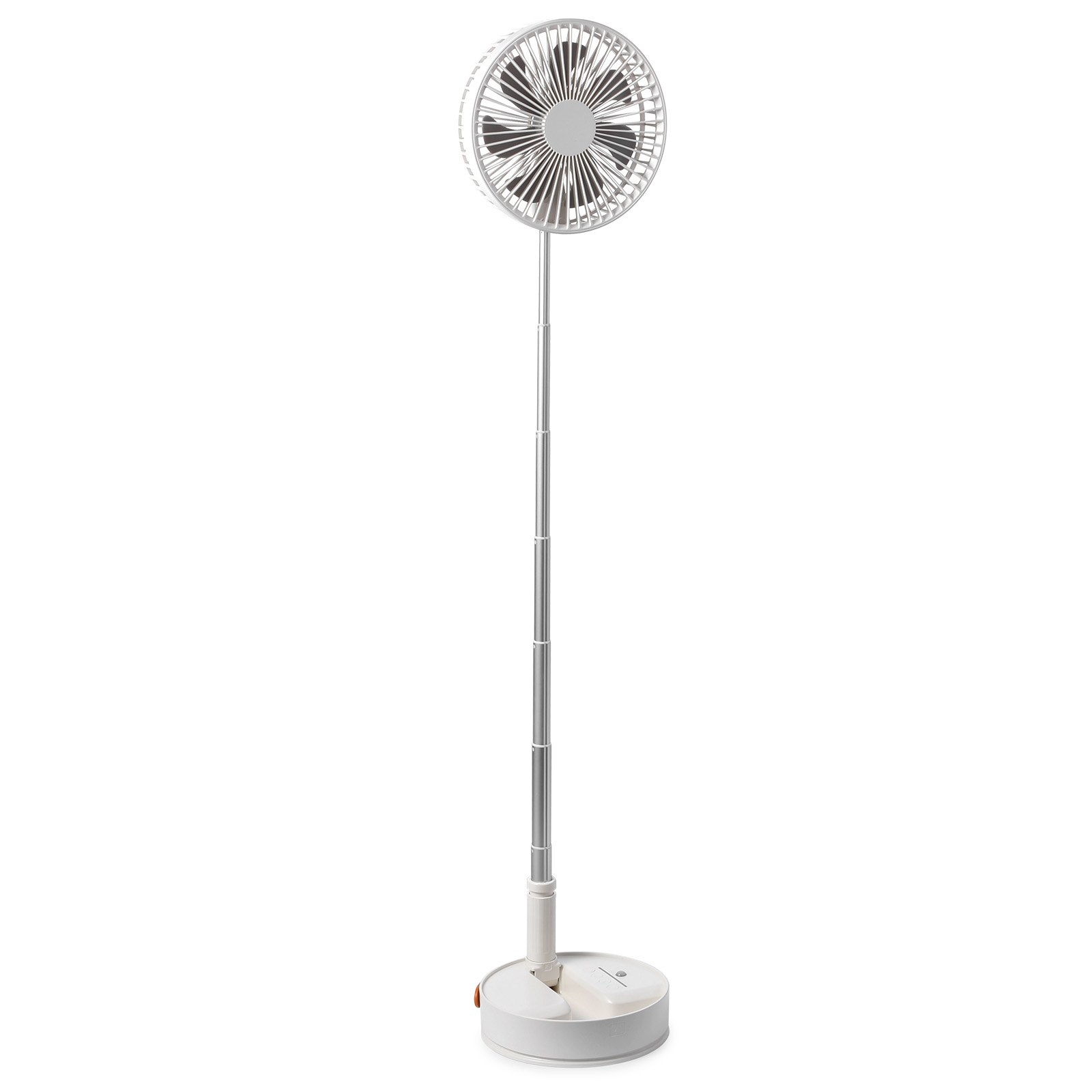 VEVOR foldbar oscillerende stående ventilator 203,2 mm med fjernbetjening bærbar USB