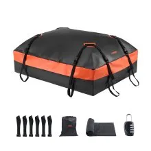 Car Rooftop Cargo Carrier Bag 21 Cubic Feet Car Roof Cargo Carrier 840D PVC