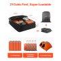 Car Rooftop Cargo Carrier Bag 21 Cubic Feet Roof Cargo Carrier 900D Oxford Cloth