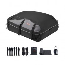 VEVOR Car Rooftop Cargo Carrier Bag 21 Cubic Feet Cargo Carrier for Car Roof