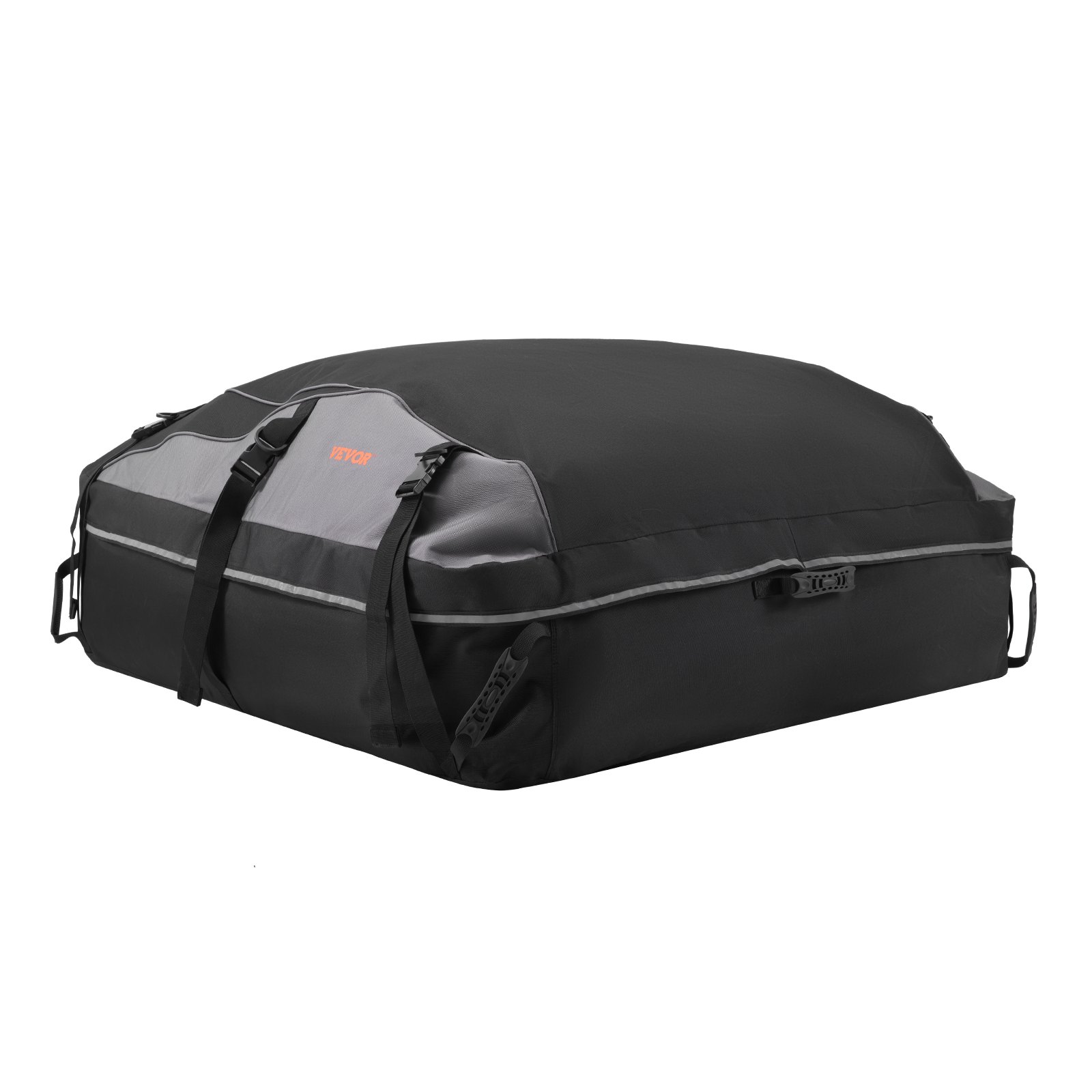 VEVOR Car Rooftop Cargo Carrier Bag, 21 Cubic Feet Cargo Carrier for Car Roof, 100% Waterproof 900D Oxford Cloth Roof Luggage Bag for All Vehicle with/without Rack- with Lock, Non-Slip Mat, Door Hooks