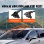 VEVOR Roof Rack Cross Bars, Compatible with Toyota RAV4 2019-2023, 117.93 kg Load Capacity, Aluminum Anti-Rust Crossbars with Locks, Rooftop Cargo Bag Luggage Carrier (Not Fit for Adventure/TRD Off-Road)