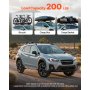 Roof Rack Cross Bars 200 LBS Capacity Compatible with Subaru Crosstrek 2018-2024