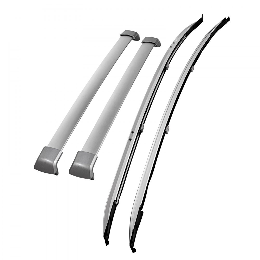 Fit for Honda Vezel HRV 2016-20 Aluminium Roof Rail Roof Rack Cross Bars - Silver
