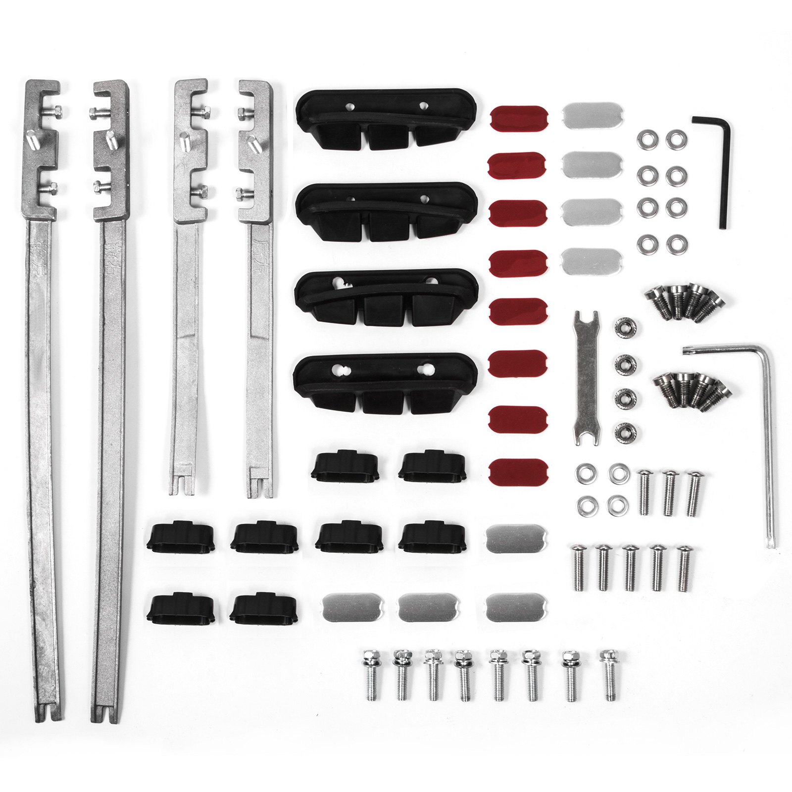 Fit for Honda Vezel HRV 2016-20 Aluminium Roof Rail Roof Rack Cross Bars - Silver
