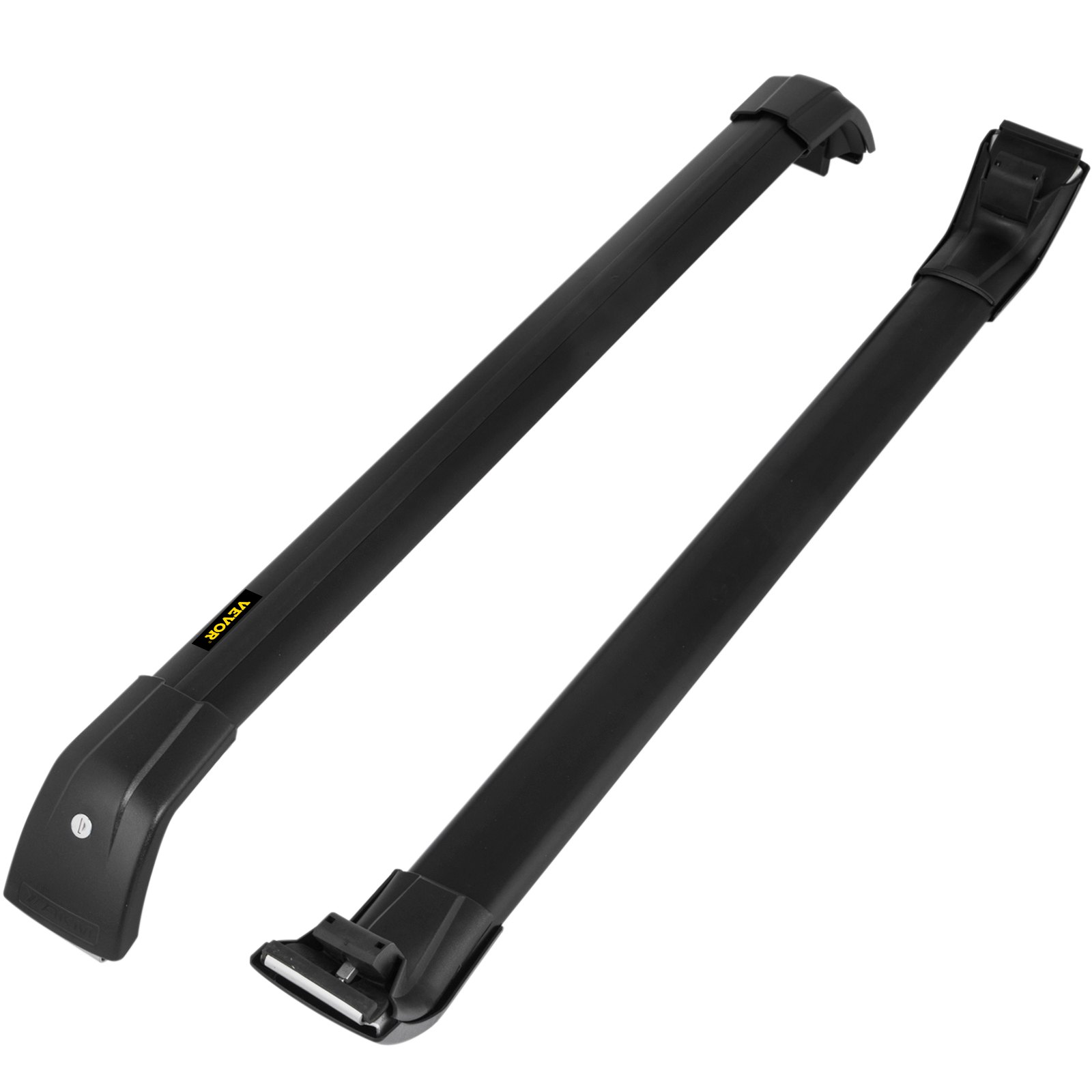 VEVOR Roof Rack Cross Bars for Hyundai Tucson 2016 2017 2018 2019 2021, 330LBS Capacity Aluminum Roof Rails Crossbars Replacement, Heavy Duty Cross Bars Cargo Carrier, Black