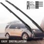 Aluminium Roof Rails Baggage Luggage Rack Side Rail Bars for Land Rover Discovery 5