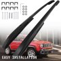 VEVOR Roof Rack Compatible with Jeep Renegade, 2015 2016 2017 2018 2019 2020 2021, Roof Top Rail Crossbar Baggage Cross Bars Baggage Locking Luggage Cargo Management Carrier