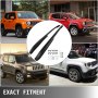 VEVOR Roof Rack Compatible with Jeep Renegade, 2015 2016 2017 2018 2019 2020 2021, Roof Top Rail Crossbar Baggage Cross Bars Baggage Locking Luggage Cargo Management Carrier