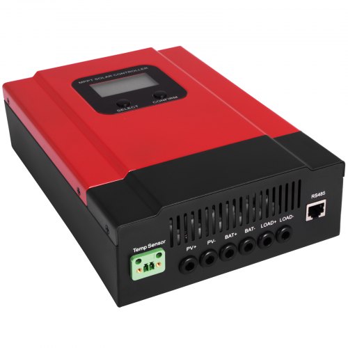 VEVOR 40A MPPT Solar Charge Controller 12V/24V/36V/48V System Max PV Input 150V Solar Panels DC with LCD Display