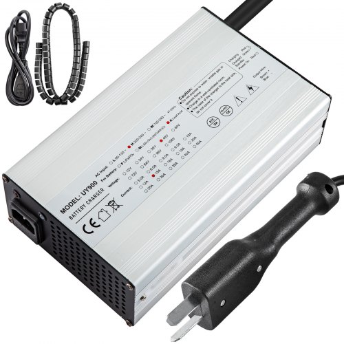 Golf Cart Battery Charger 36v 18a Big Eight Type Plug For Club Car Ez Go Yamaha