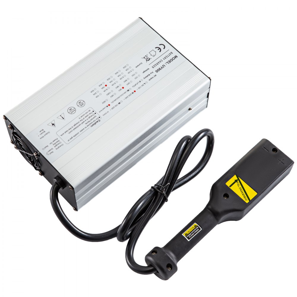 VEVOR 36V 18A Golf Cart Battery Charger Aluminum Shell w/E-Z-GO Plug