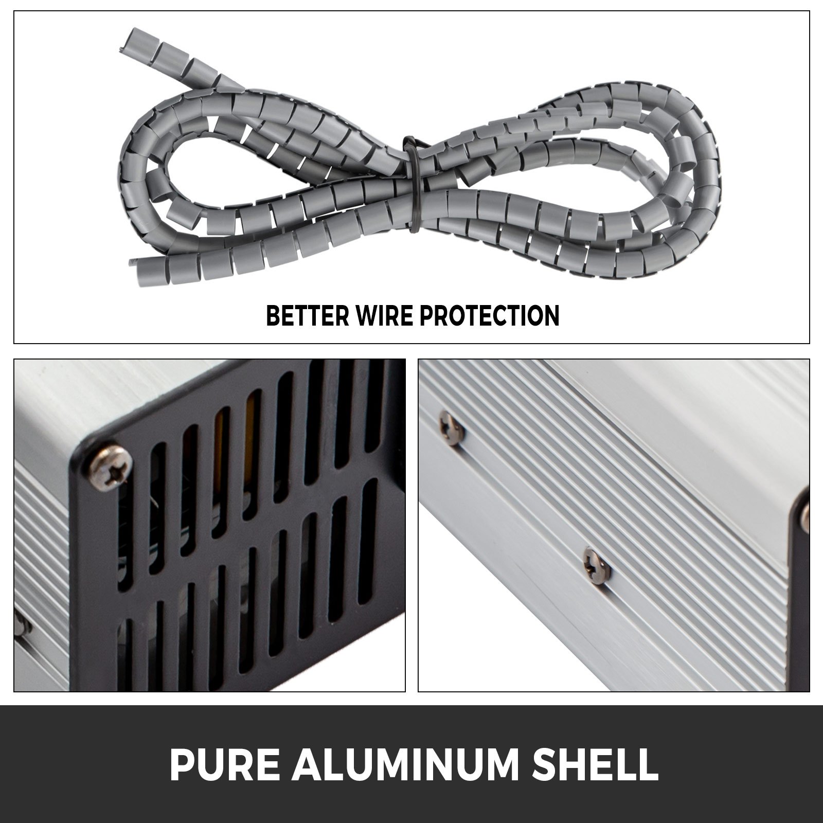 48V 6A Golf Cart Battery Charger Naked Wire Plug 220V Club Car Battery Charger