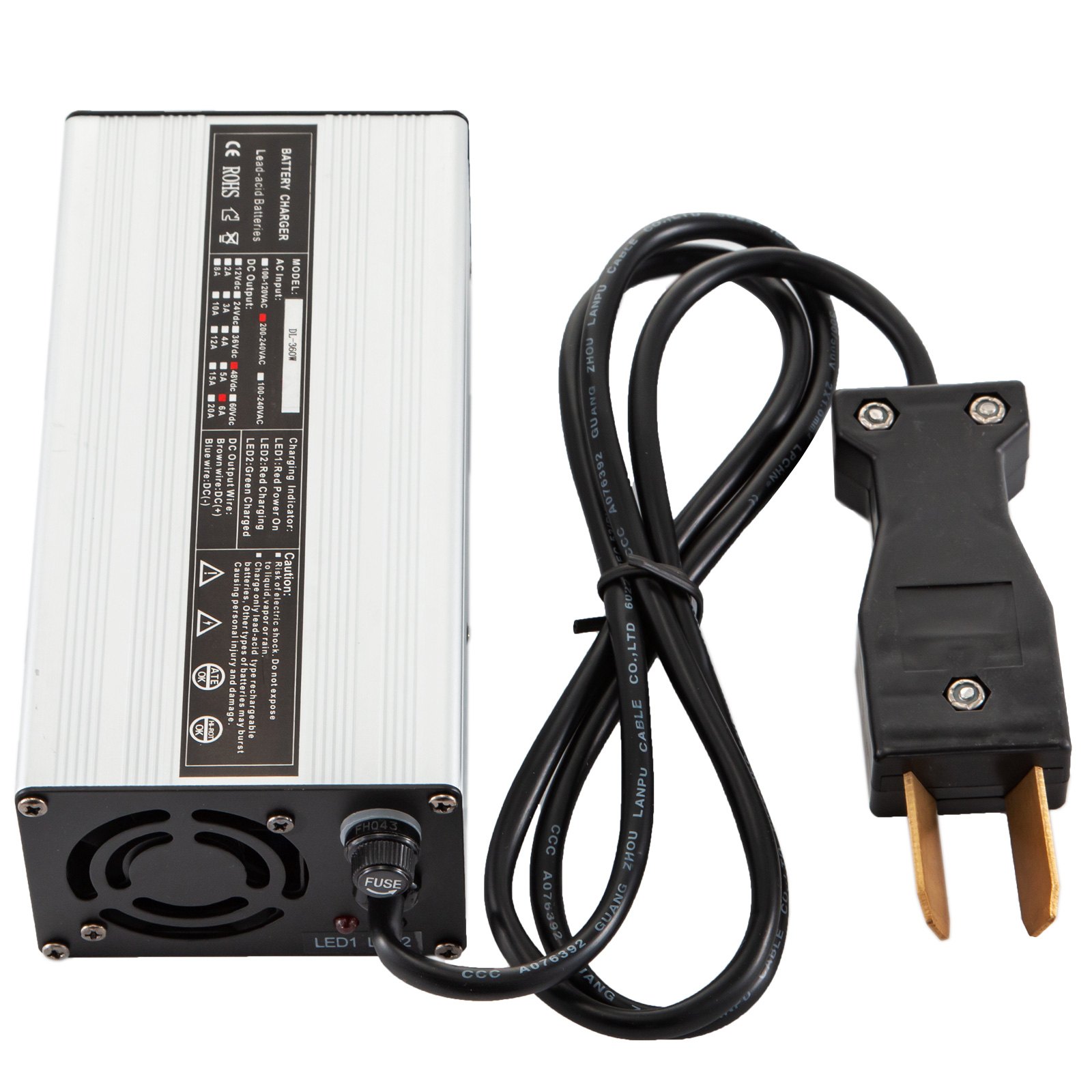 Golf Cart Charger Golf Cart Trickle Charger 48 Volt 6 Amp Club Car Charger