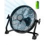 10 inch Rechargeable Camping Fan Battery Operated 360 Manual Rotation