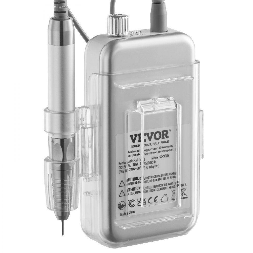 VEVOR Electric Cordless Nail Drill Nail E File Machine 35000RRM Brushless Motor