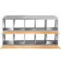 Vevor Chicken Nesting Boxes Poultry Nest 10-hole Galvanized Steel Laying Eggs