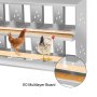 VEVOR Poultry Roll Away Nest Box Chicken Laying Nest 10-Hole Egg Collection Tray