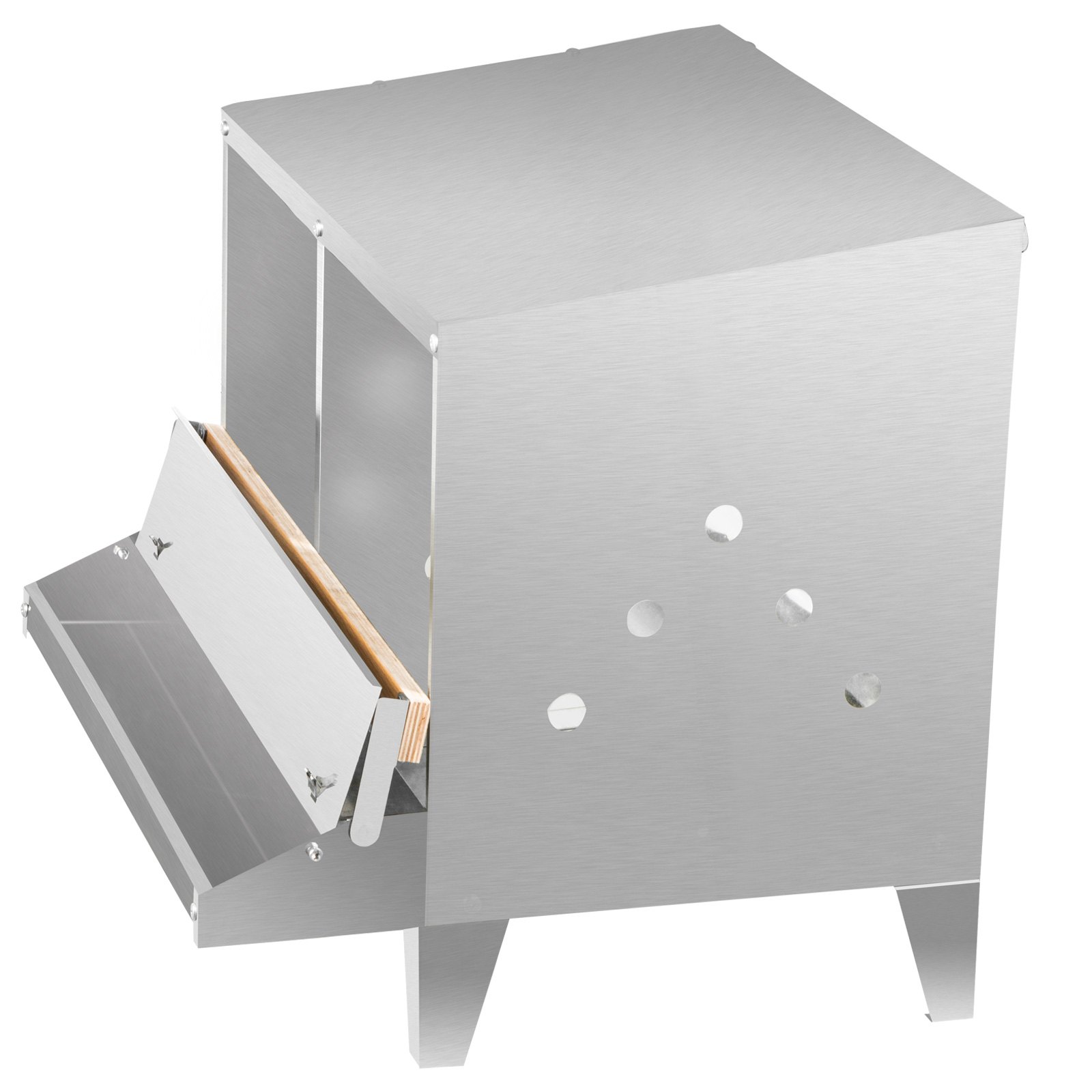 VEVOR Chicken Nesting Boxes Roll Away Eggs Poultry Nest 2 holes with Basket