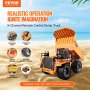 VEVOR RC Telecomanda Basculantă Jucărie Vehicul de construcție Jucărie 9CH la scară 1:18