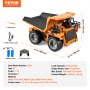 VEVOR RC Remote Control Dump Truck Toy Construction Vehicle Toy 9CH 1:18 Scale