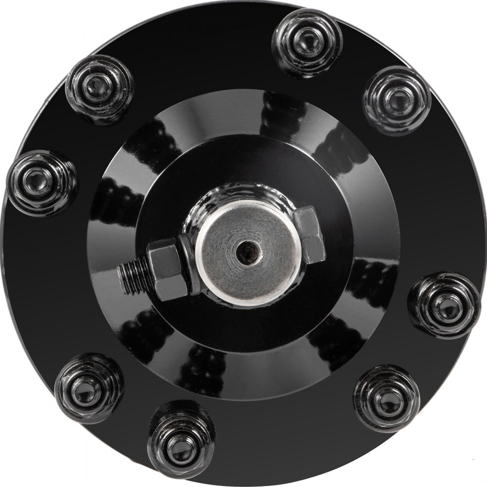 VEVOR Slip Clutch, 1 3/8\" PTO Slip Clutch, Smooth Round Ends PTO Friction Clutch, Carburized Steel Tractor Slip Clutch, Adjustable Rotary Cutter Slip Clutch, Black Brush Hog Slip Clutch for PTO Shaft