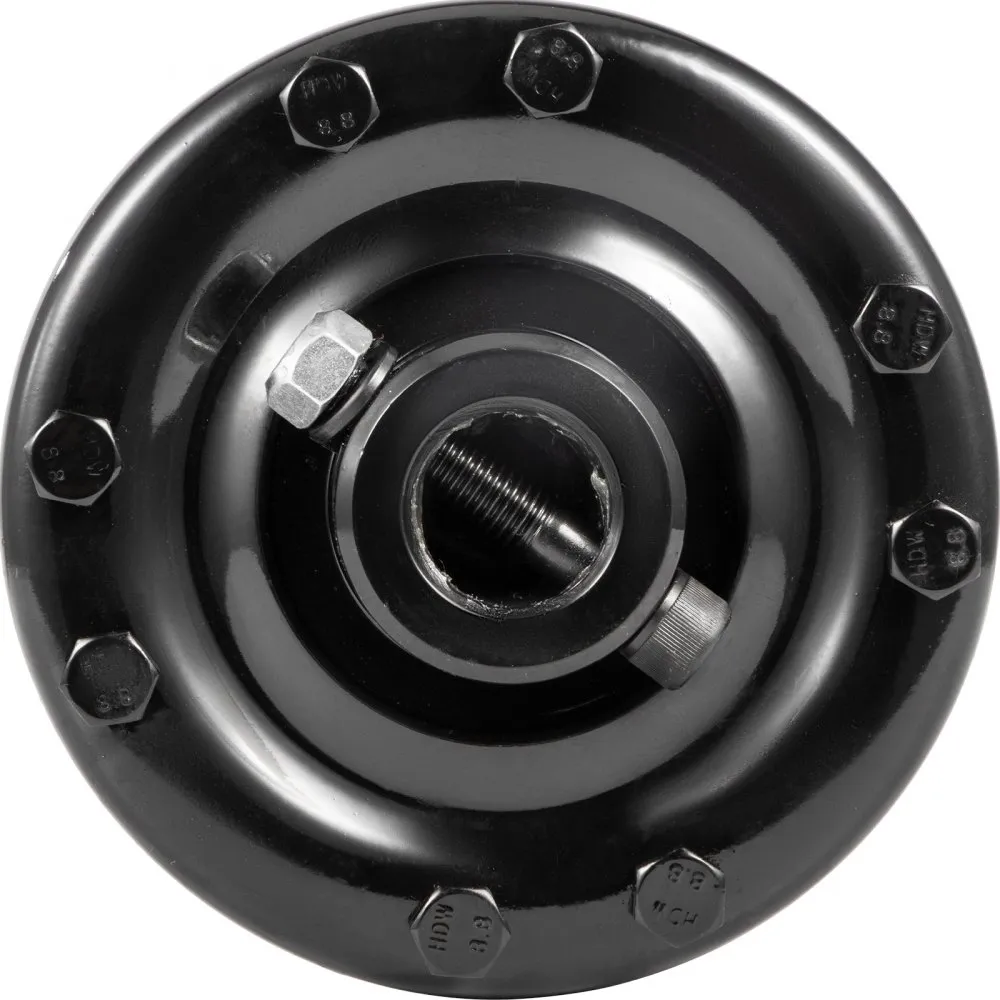 VEVOR Slip Clutch, 1 3/8\" PTO Slip Clutch, Smooth Round Ends PTO Friction Clutch, Carburized Steel Tractor Slip Clutch, Adjustable Rotary Cutter Slip Clutch, Black Brush Hog Slip Clutch for PTO Shaft