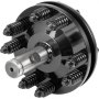 VEVOR Slip Clutch, 1 3/8” PTO Slip Clutch, Smooth Round Ends PTO Friction Clutch, Carburized Steel Tractor Slip Clutch, Adjustable Rotary Cutter Slip Clutch, Black Brush Hog Slip Clutch for PTO Shaft