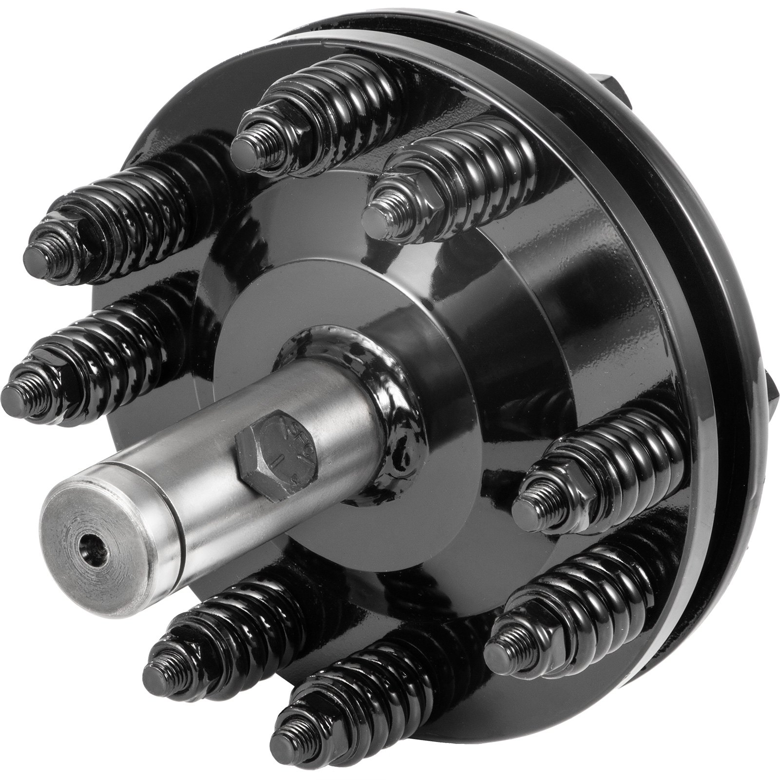 VEVOR Slip Clutch, 1 3/8" PTO Slip Clutch, Smooth Round Ends PTO Friction Clutch, Carburized Steel Tractor Slip Clutch, Adjustable Rotary Cutter Slip Clutch, Black Brush Hog Slip Clutch for PTO Shaft