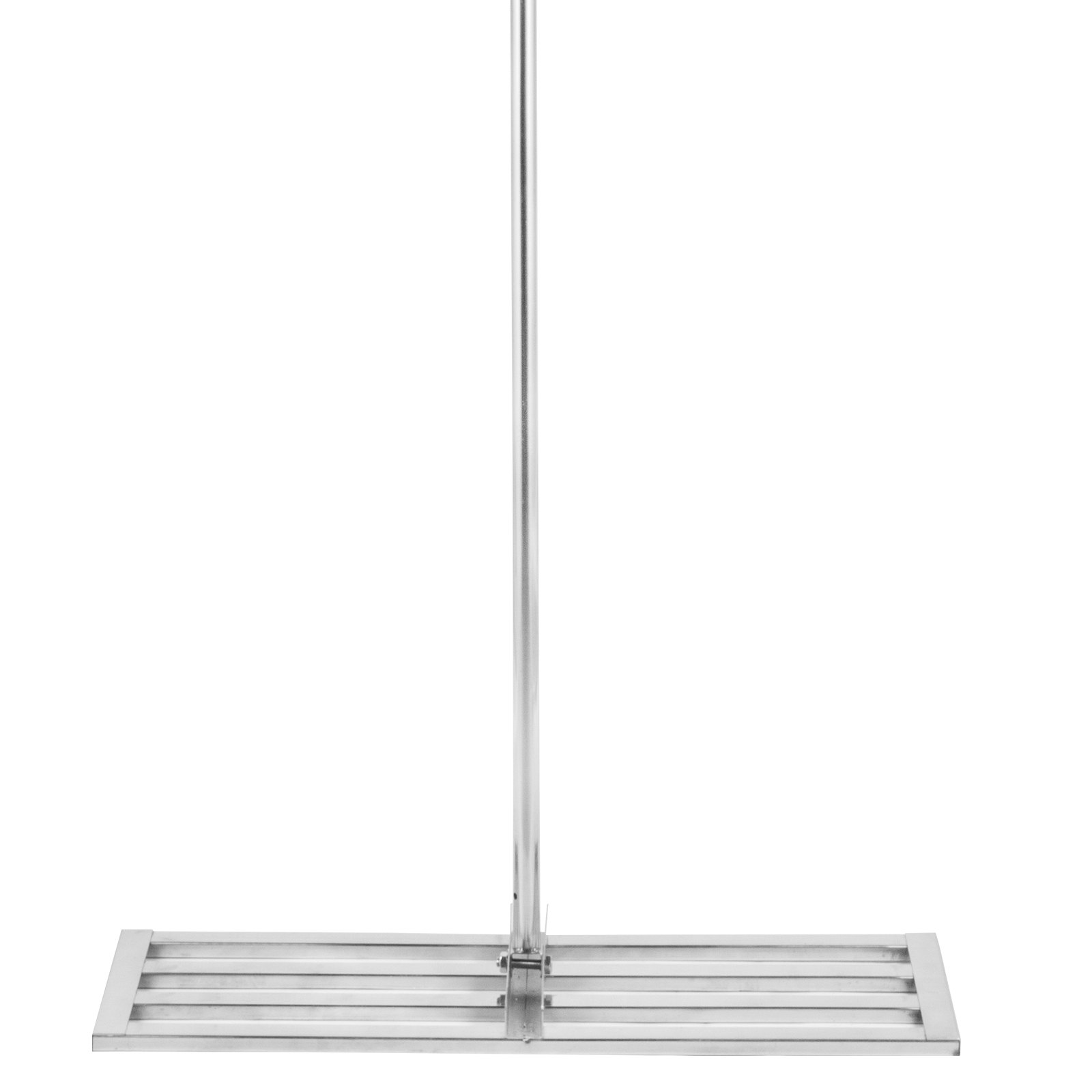 VEVOR lawn leveler tool with stainless steel handle and flat leveling base.