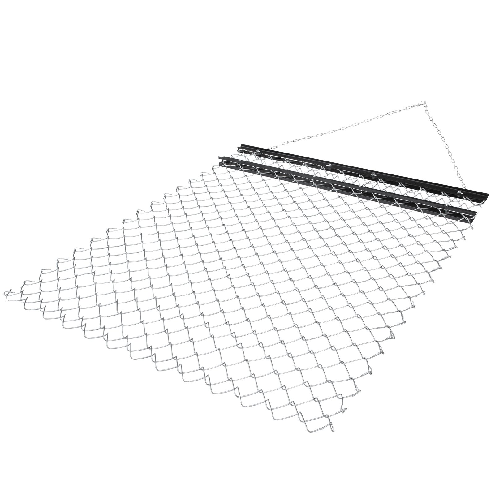 VEVOR atv chain drag mat with durable steel mesh and chain attachment.