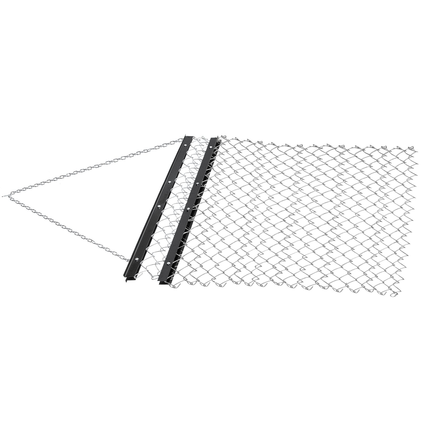 VEVOR atv chain drag mat with a sturdy frame and connected chain mesh.