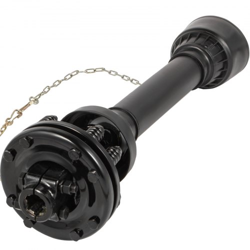 VEVOR PTO Shaft, 1-3/8” 6 Spline Tractor and Implement Ends PTO Driveline Shaft, Series 4 Tractor PTO Shaft, 43”-59” Brush Hog PTO Shaft with Slip Clutch Black, for Finish Mower, Rotary Cutter
