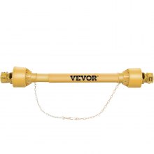 VEVOR PTO Shaft, 1-3/8” PTO Drive Shaft, 6 Spline Tractor and Implement Ends PTO Driveline Shaft, Series 4 Tractor PTO Shaft, 39”-55” Brush Hog PTO Shaft, PTO Shaft for Bush Hog/Finish Mower