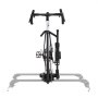 VEVOR Roof Bike Rack, 15 kg Capacity, Foldable Upright Roof Mount Bicycle Rack with Locking Systems & Adjustable Arm for T-Slot Crossbars, Upright Rooftop Bike Rack 1 Bike Carrier for Car SUV, Black