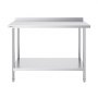 VEVOR 24 x 48 x 36 Inch Stainless Steel Work Table, Commercial Food Prep Worktable Heavy Duty Prep Worktable, Metal Work Table with Adjustable Height for Restaurant, Home and Hotel