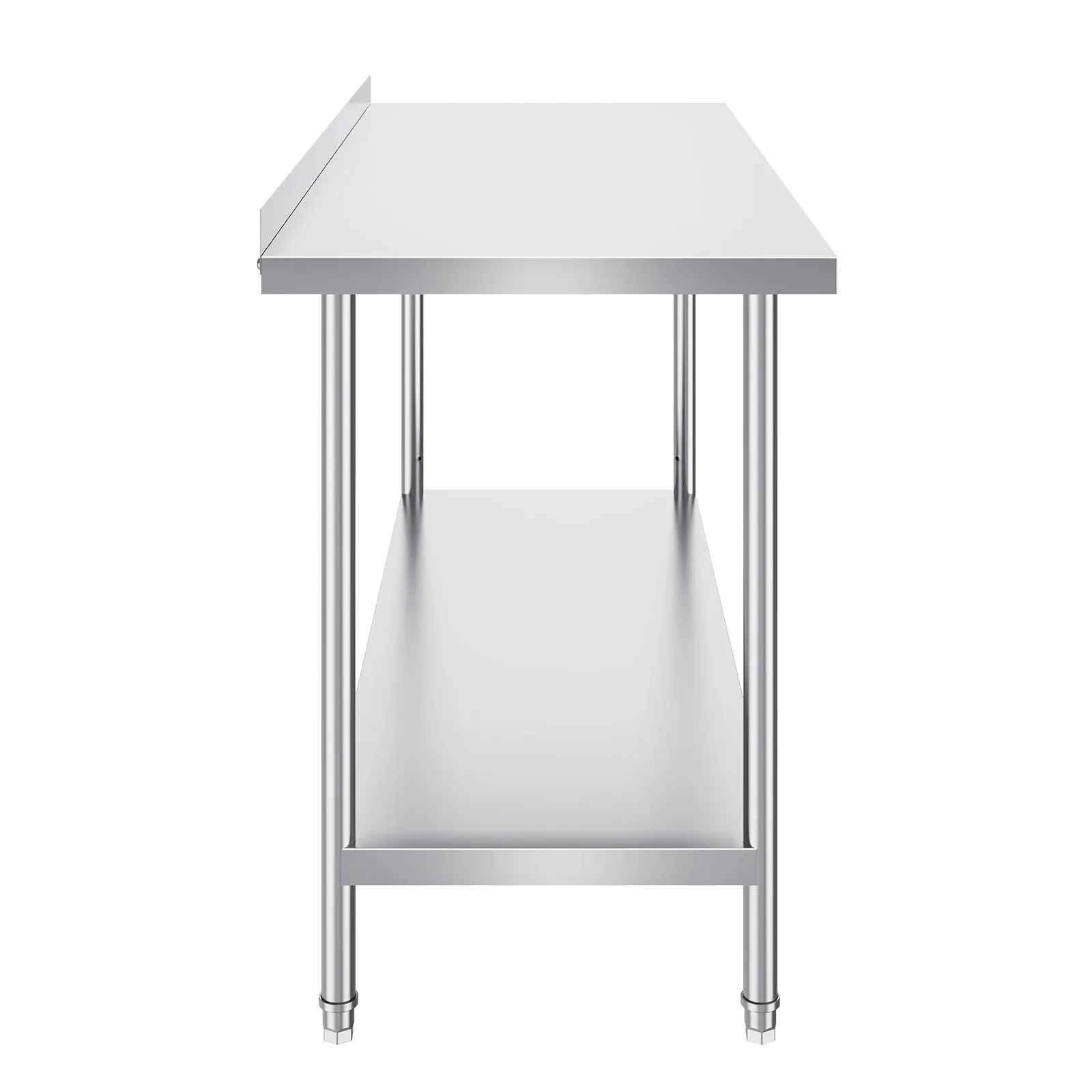 VEVOR Stainless Steel Work Table Commercial Kitchen Work Food Prep Table 24"x60"