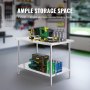 VEVOR Stainless Steel Work Prep Table Commercial Worktable Food Prep 30x48x34in