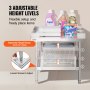VEVOR Stainless Steel Work Table 24"x28" Commercial Food Prep Table Restaurant