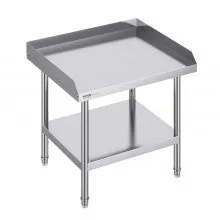 VEVOR Stainless Steel Work Table 24"x28" Commercial Food Prep Table Restaurant