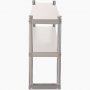 stainless steel VEVOR double overshelf with two-tier storage.