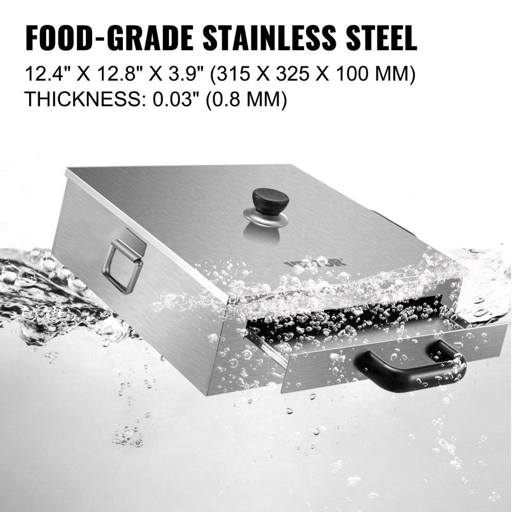 VEVOR Rice Roll Steamer Stainless Steel Steaming Food Cook Restaurant Kitchen