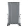 VEVOR Pull-Out Trash Can, 27 QT x2 Double Under Mount Kitchen Waste Container, Heavy Duty Garbage Recycling Bin with Door Kit and Soft Close Slide, for Kitchen Cabinet, Sink, Under Counter (Grey)