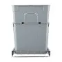 VEVOR Pullout Trash Can for Kitchen Cabinets, Double Under Sink Garbage Waste Recycling Bin, Under Mount Waste Container, with Heavy Duty Metal Full Extension Sliding System and Handle