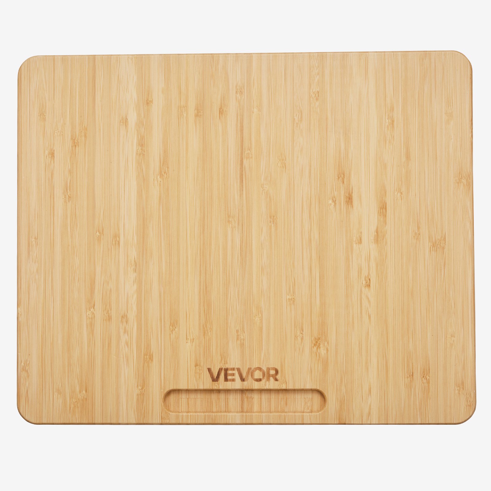 VEVOR Appliance Slider, Small 10.5 x 13-inch, Rolling Sliding Tray with Rubber Wheels & Hollow Handle, Easy to Clean, Appliance Rolling Tray for Coffee Maker, Kitchen Countertop, Natural Wood